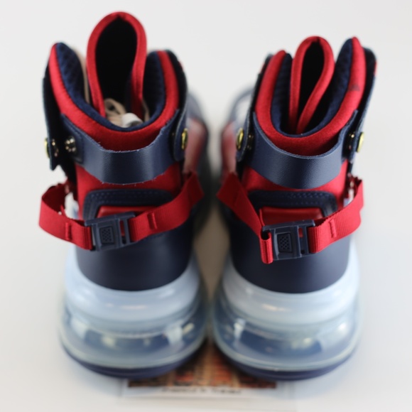 Nike Air Max 720 SATURN Men Saturn Olympic Navy White Red AO2110-400 RARE - Picture 2 of 8